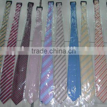 woven silk tie