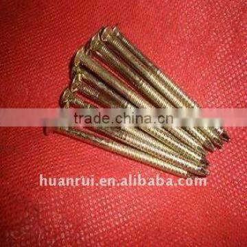 galvanized 1" screw nails