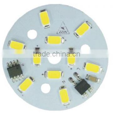 40mm 5W AC led pcb board, driverless LED replacement PCB Board, retrofit LED Board for bulb/ceiling light fixture