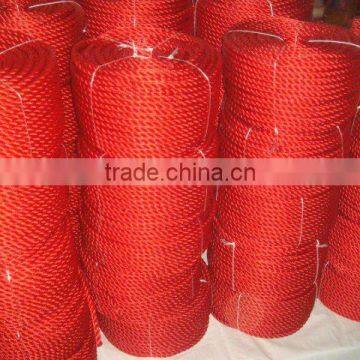 Plastic Red Color Rope