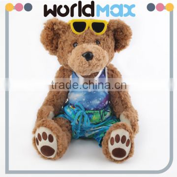 Exported Good Quality Custom Christmas Teddy Bear Stuffed Plush Toy