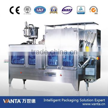 Gable Top Hot Filling Machine with auto capping function (HD-PH3000)