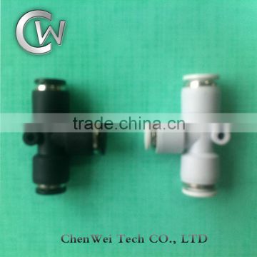 PEG Union Reducer Tee Pneumatic Fitting-Plastic Push in Fitting