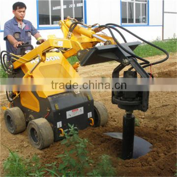 Useful HY380 Hysoon skid steer loader for landscaping