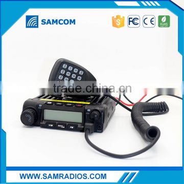 SAMCOM AM-400UV 13.8V 50W Vhf Uhf Mobile Radio Walkie Talkie