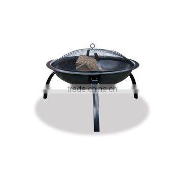 Portable Folding Fire Pit with Cooking Grate