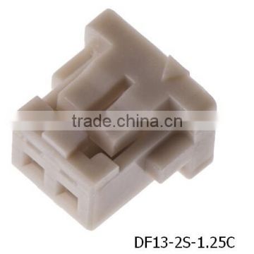 Hirose female connector DF13-2S-1.25C socket housing DF13 series 2 pin 1.25mm pitch 1 row 2 way