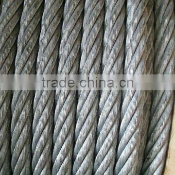 35mm 6*9W+IWR steel wire rope