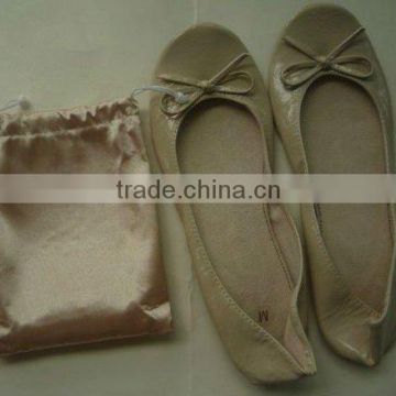 Dance shoes/After party shoes /Lady's rolled up shoes /Ballet shoes/ folded up shoes for girls