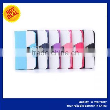 For samsung galaxy flip phone leather case Top hot sale in 2016 New Protective cover