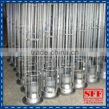 two kinds of bag filter cage with carbon steel or stainless steel with venturis
