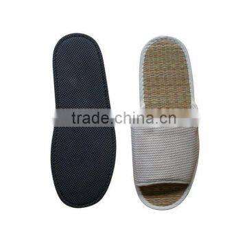 nature straw open toe hotel slipper