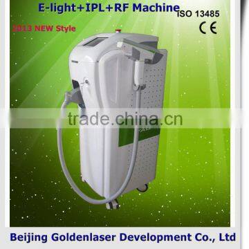 2013 laser tattoo removal slimming machine cavitation E-light+IPL+RF machine photon energy