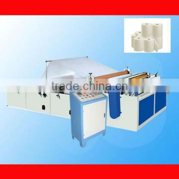 Hot selling model 1092mm toilet paper rewinding and slitting machine with paper core