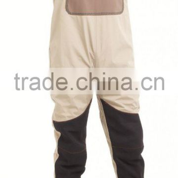 3 Layers Waterproof and breathable fabric fishing waist wader (Breathable-C)