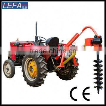 Tractor portable pit digger