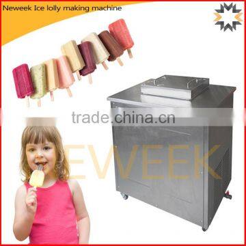 Neweek small various flavors popsicle maker ice lolly making machine