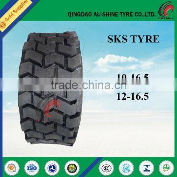 Hot sell Backhoe loader tyre 10-16.5 12-16.5 14-17.5 good price