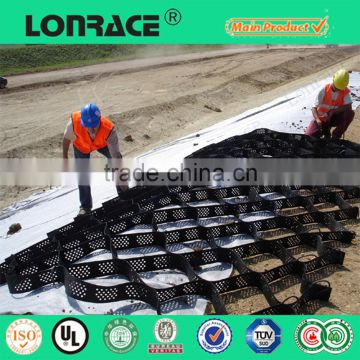 plastic geocell used in road construction