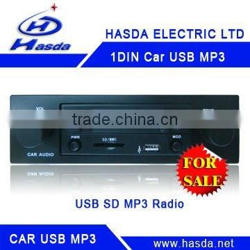 one Din car MP3,radio,audio player with usb sd HK-7881