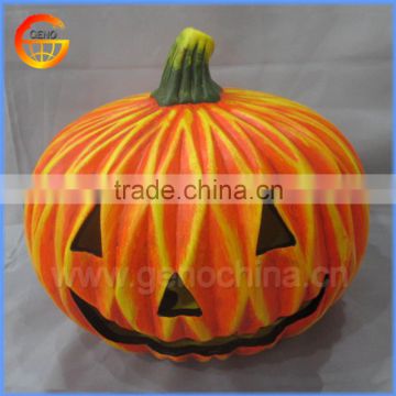 Popular decorative big ceramic halloween pumpkin