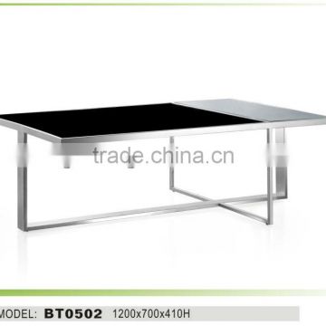 stainless steel coffee table BT0502 living room table design