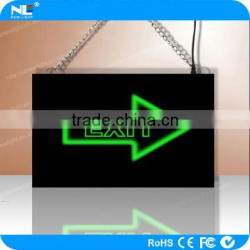 environment friendly LED Exit sign for safety exit Board