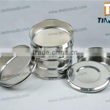 stainless steel test sieves for lab particle analysis