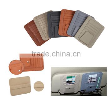 High quality ID business Credit leather card holder with 5 pockets LS Eplus