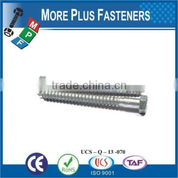 Made in Taiwan Drilling lag screw stainless steel lag screw wood screw