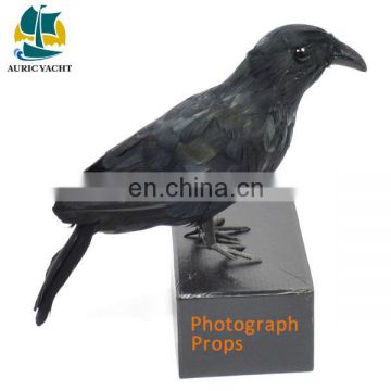 Guangdong manufactory hot sell halloween realistic crow