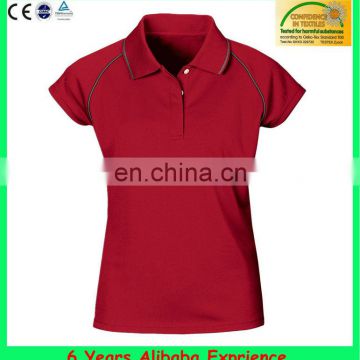 new design polo t shirt for women (6 Years Alibaba Experience)