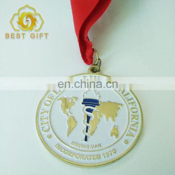 2017 New Custom Dwsign Zinc Alloy Material Marathon Souvenir Medal