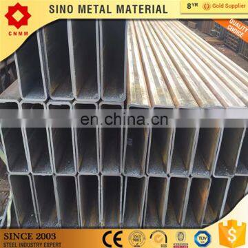 black steel square pipe structural steel black pipe steel tube for building materials