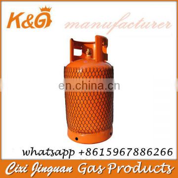 26.5 L 12.5kg Gas Cylinder LPG Push Click Valve for Nigeria Ghana Kenya Africa Market