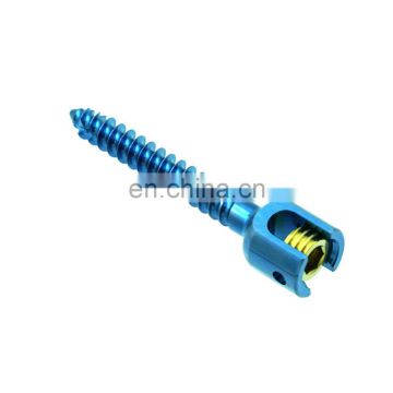 Hot Sale Spinal Surgery Monoaxial Pedicle Screw for Screws Spine Surgeries Orthopedic Medical Surgery Implants