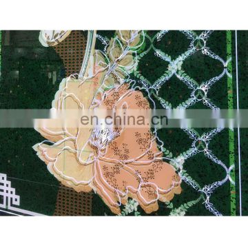 Digital printing decorative tempered glass panel
