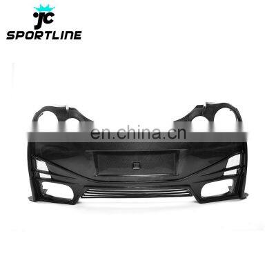 2018 Facelift Style Pure Carbon GTR R35 Rear Bumper Kit for NISSAN GT-R R35 09-17