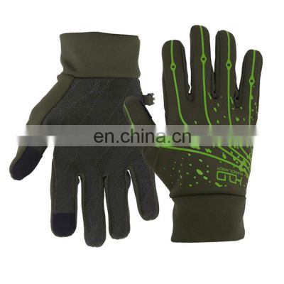 HANDLANDY Sport Equipment Olive Green  winter screen touch winter sport cycling gloves