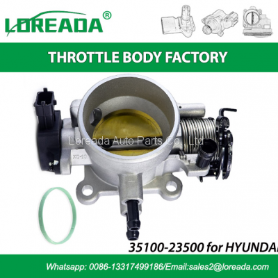 LOREADA 3510023500 New Throttle Body High Quality Assembly For Hyundai Elantra OEM Number 35100 23500 35100-23500
