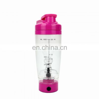 Best Seller Custom Logo Sport BPA Free Journeys Electric Gym Protein Shaker Bottle Pink