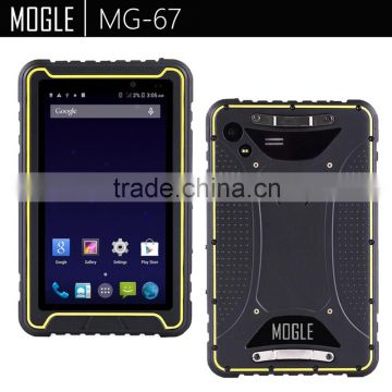 MOGLE 2016 New 7 inch rugged smart industry tablet pc phone quad core 3G internal GPS module