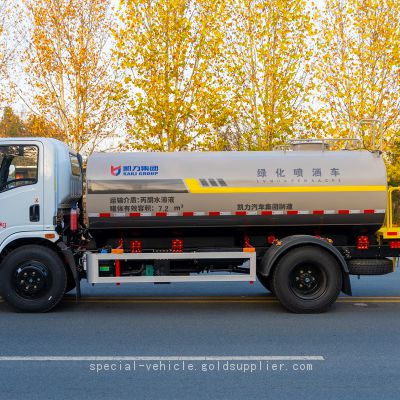 KLF Series - 9.3m³ Carbon Steel Water Tank Truck for Commercial Applications