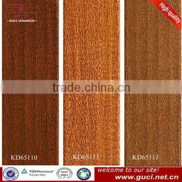 Wood color ceramic floor and wall tile