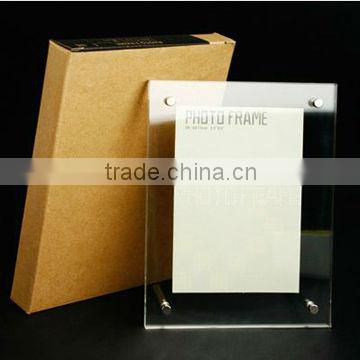 promotional online clear acrylic picture photo frame manufacturer shop