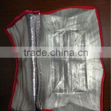 Insulated aluminum cooler bag thermal bag