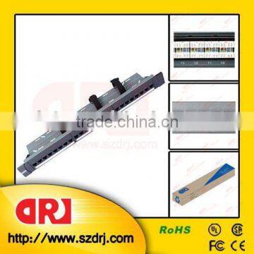 Cat6 UTP 24 ports patch panel