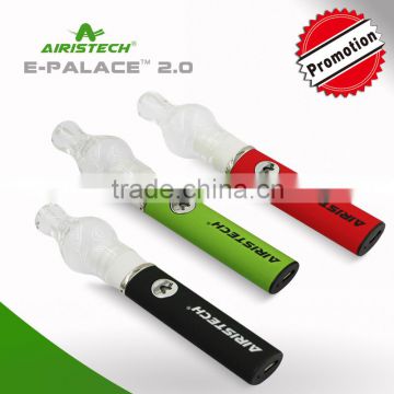 Best wax vape pen airis glass dome vaporizer e-palace 360mah micro battery vape pen newest dry herb wax vape pen 2016