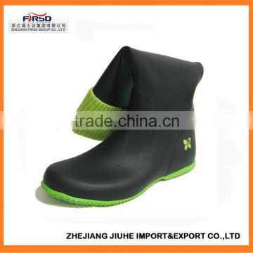 Folding Rubber Boots for Women