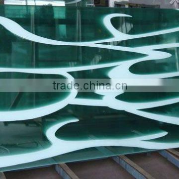 Silk Screen Printing Tempered Glass CE12150 AS/NZS2208 CCC ISO9001
